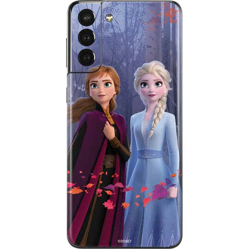 Disney Frozen II Anna and Elsa Galaxy S21 Plus 5G Skin